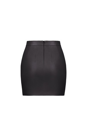 Faux leather Mini Skirt